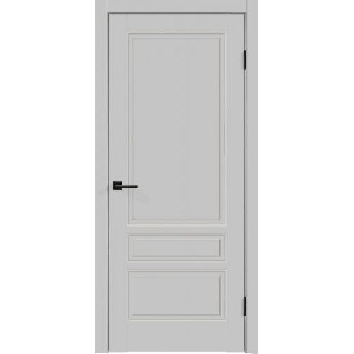 Межкомнатная дверь Velldoris, Scandi 3P, глухое. Цвет - светло-серый.