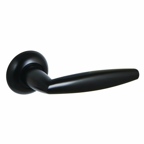 Ручка дверная Fuaro Supreme RM. Цвет - черный.