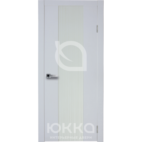 Межкомнатная дверь Юкка, Модерн, Стиль 1.1 ПО, стекло - зеркало с рисунком