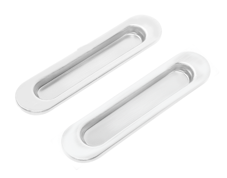 Комплект ручек для раздвижных дверей Tixx SDH 501. Цвет - белый.