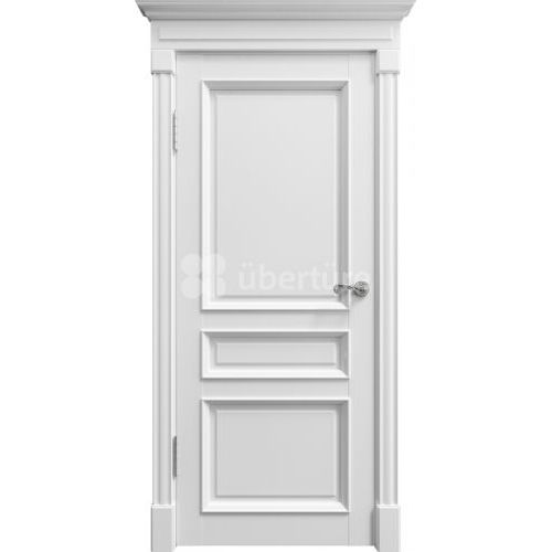 Межкомнатная дверь Uberture (Убертюре), Римини ПДГ 80001. Цвет - серена белый.