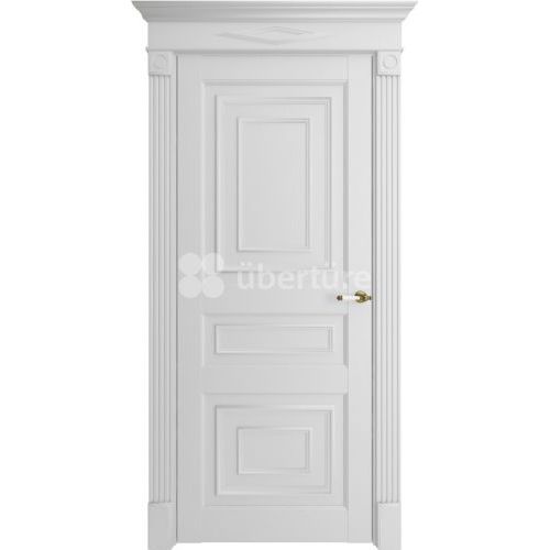 Межкомнатная дверь Uberture (Убертюре), Флоренция ПДГ 62001. Цвет - серена белый.