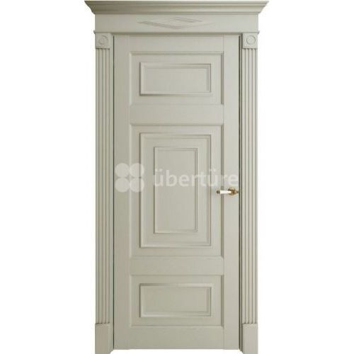 Межкомнатная дверь Uberture (Убертюре), Флоренция ПДГ 62004. Цвет - серена светло-серый.