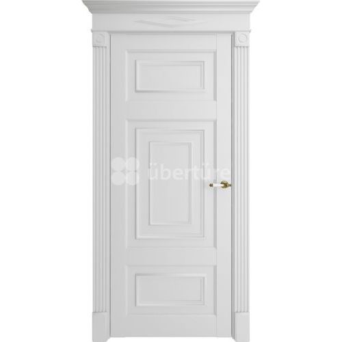 Межкомнатная дверь Uberture (Убертюре), Флоренция ПДГ 62004. Цвет - серена белый.