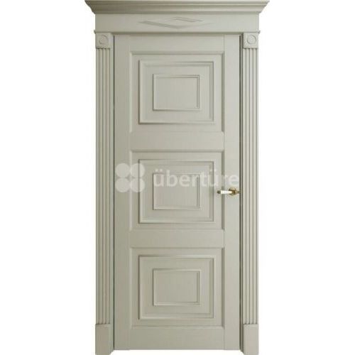 Межкомнатная дверь Uberture (Убертюре), Флоренция ПДГ 62003. Цвет - серена светло-серый.
