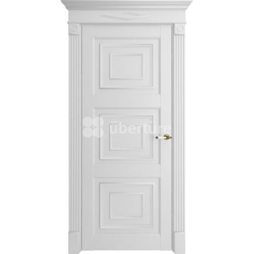 Межкомнатная дверь Uberture (Убертюре), Флоренция ПДГ 62003. Цвет - серена белый.