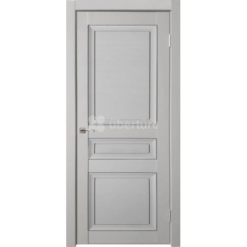 Межкомнатная дверь Uberture (Убертюре), Деканто ПДГ 3. Цвет - бархат светло-серый.