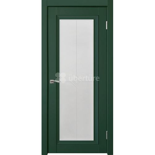 Межкомнатная дверь Uberture (Убертюре), Деканто ПДО 2. Цвет - бархат зеленый.