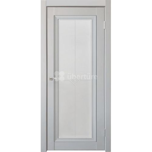 Межкомнатная дверь Uberture (Убертюре), Деканто ПДО 2. Цвет - бархат светло-серый.