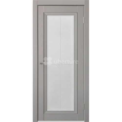 Межкомнатная дверь Uberture (Убертюре), Деканто ПДО 2. Цвет - бархат серый.