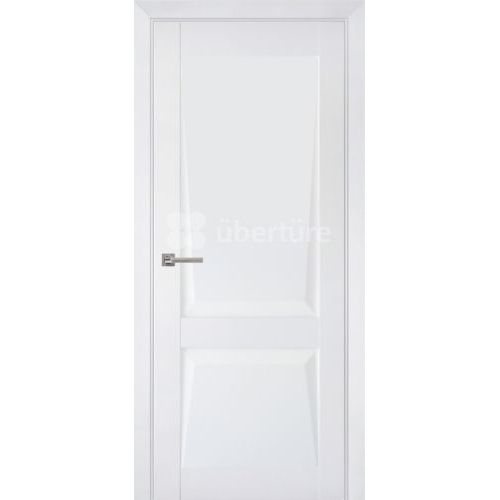 Межкомнатная дверь Uberture (Убертюре), Перфекто ПДГ 101. Цвет - бархат белый.