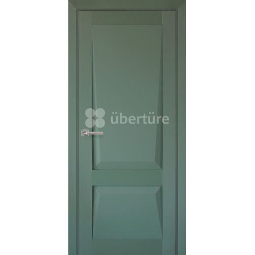Межкомнатная дверь Uberture (Убертюре), Перфекто ПДГ 101. Цвет - бархат зеленый.