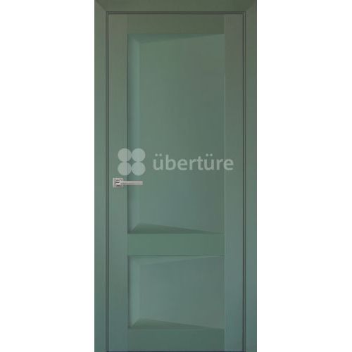 Межкомнатная дверь Uberture (Убертюре), Перфекто ПДГ 102. Цвет - бархат зеленый.
