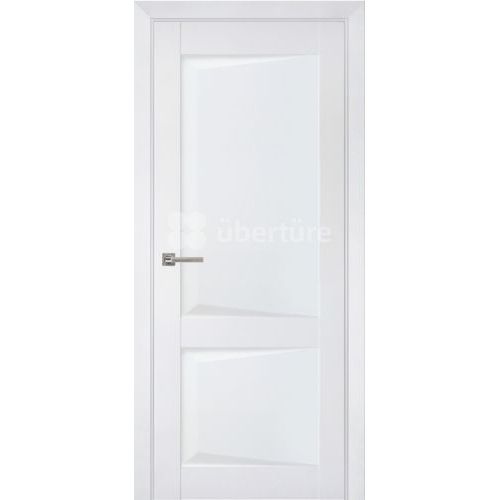 Межкомнатная дверь Uberture (Убертюре), Перфекто ПДГ 102. Цвет - бархат белый.