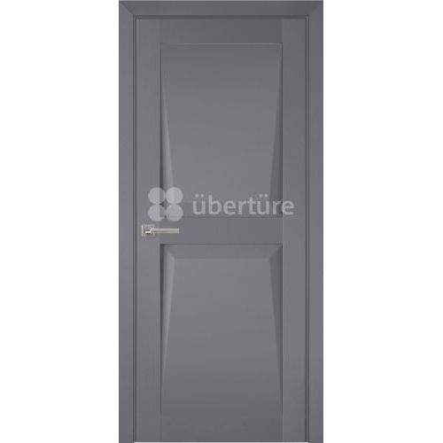 Межкомнатная дверь Uberture (Убертюре), Перфекто ПДГ 103. Цвет - бархат серый.