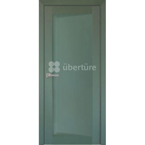 Межкомнатная дверь Uberture (Убертюре), Перфекто ПДГ 105. Цвет - бархат зеленый.