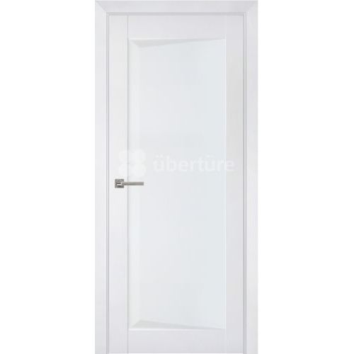 Межкомнатная дверь Uberture (Убертюре), Перфекто ПДГ 105. Цвет - бархат белый.