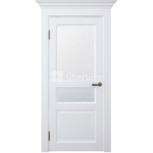 Межкомнатная дверь Uberture (Убертюре), Версаль ПДО 40006. Цвет - снежная королева.