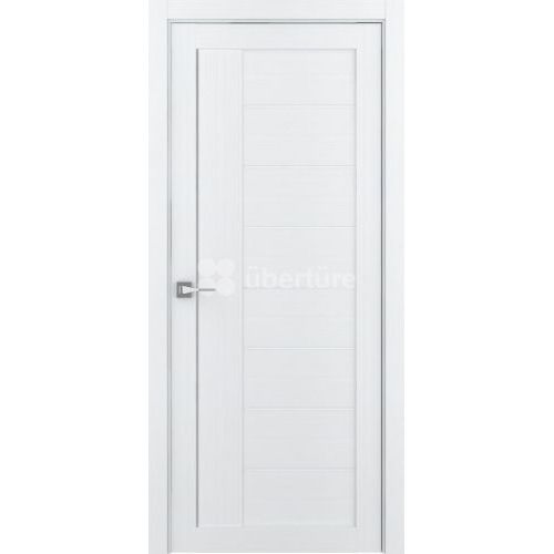Межкомнатная дверь Uberture (Убертюре), Лайт ПДГ 2110. Цвет - велюр белый.