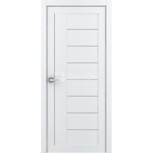 Межкомнатная дверь Uberture (Убертюре), Лайт ПДО 2110. Цвет - велюр белый.