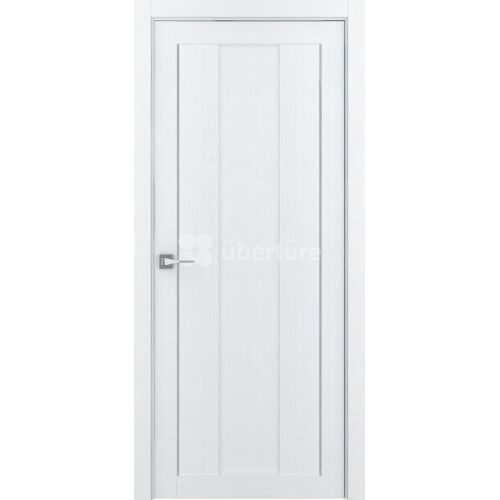 Межкомнатная дверь Uberture (Убертюре), Лайт ПДГ 2190. Цвет - велюр белый.