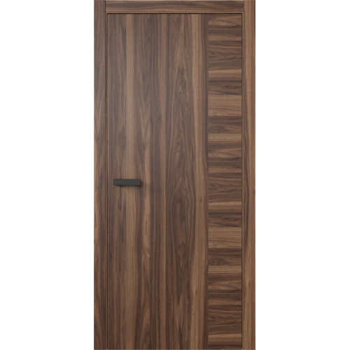 Межкомнатная дверь Олимп, Венир 01 ПГ. Цвет - орех американский.