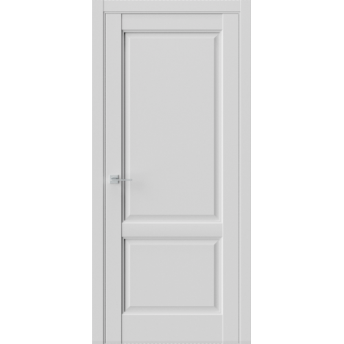 Межкомнатная дверь AxelDoors, SE3, глухое. Цвет - серый эмлайер.