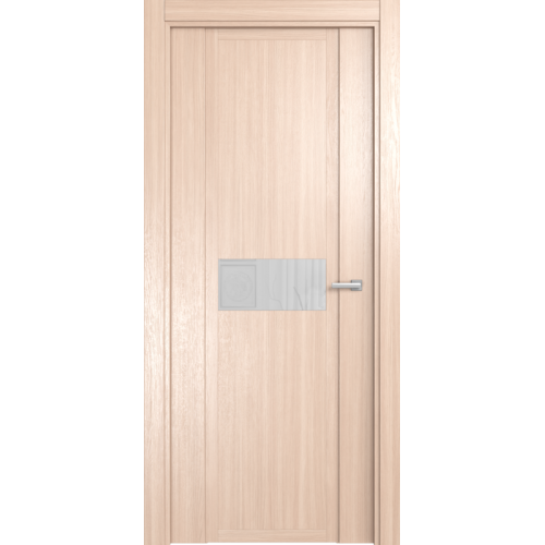 Межкомнатная дверь Олимп, Стиль, L1 ПО. Стекло - триплекс белый.