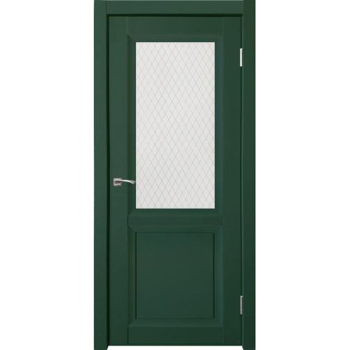 Межкомнатная дверь Uberture (Убертюре), Салютто ПДО 501. Цвет - бархат зеленый.