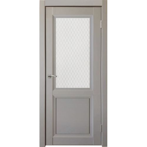 Межкомнатная дверь Uberture (Убертюре), Салютто ПДО 501. Цвет - бархат серый.