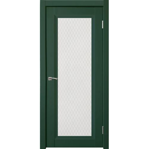 Межкомнатная дверь Uberture (Убертюре), Салютто ПДО 502. Цвет - бархат зеленый.