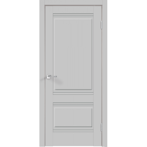 Межкомнатная дверь Velldoris, Alto 2P, глухое. Цвет - серый эмалит.