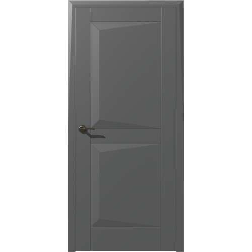 Межкомнатная дверь Дубрава Сибирь, Муза ST, Аккорд 2 ПГ. Цвет - серый.