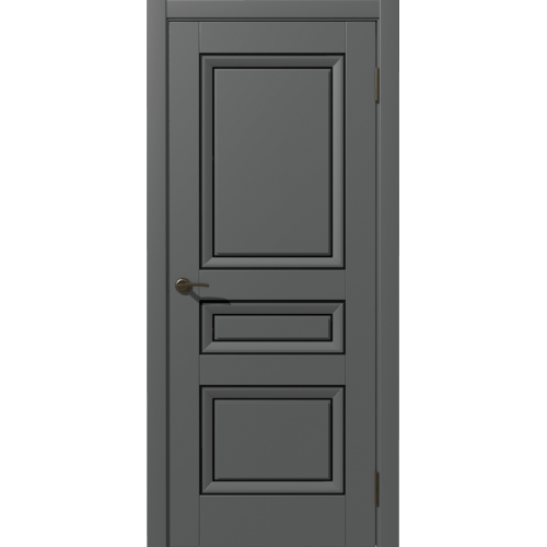 Межкомнатная дверь Дубрава Сибирь, Муза ST, Бета 2 ПГ. Цвет - серый.