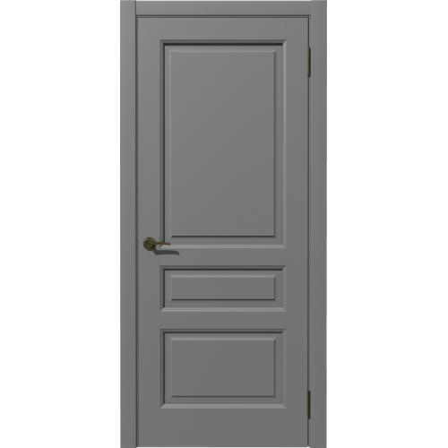 Межкомнатная дверь Дубрава Сибирь, Симфония ST, Пиано ПГ. Цвет - серый.