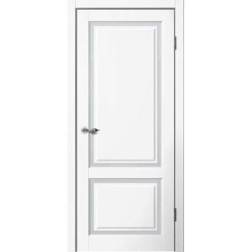 Межкомнатная дверь Сибирь Профиль, Estetic E2 ПО. Цвет - белый. 