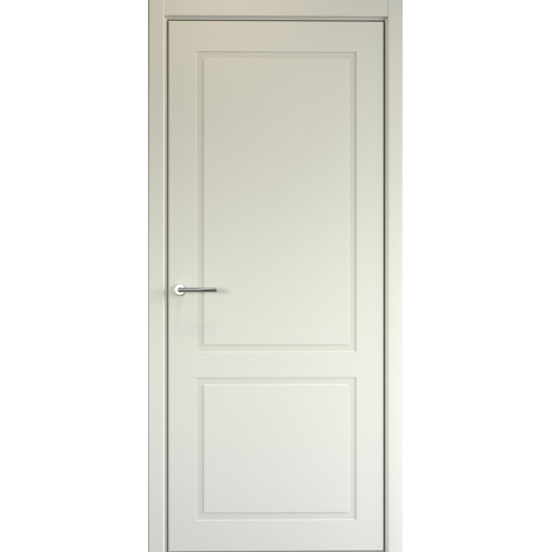 Межкомнатная дверь Albero, Неоклассика 2,  глухая. Эмаль. Цвет - латте.