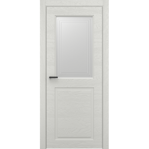 Межкомнатная дверь Олимп, Нюанс 07 ПО. Стекло с алмазной гравировкой. Рисунок "Контур"