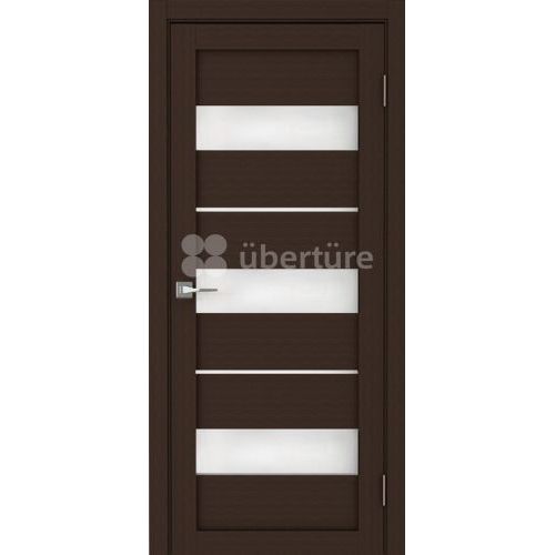 Межкомнатная дверь Uberture (Убертюре), Модерн ПДО 10004. Цвет - каштан.