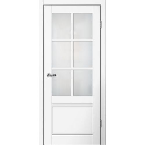 Межкомнатная дверь Сибирь Профиль, Classic C4 ПО. Цвет - белый.