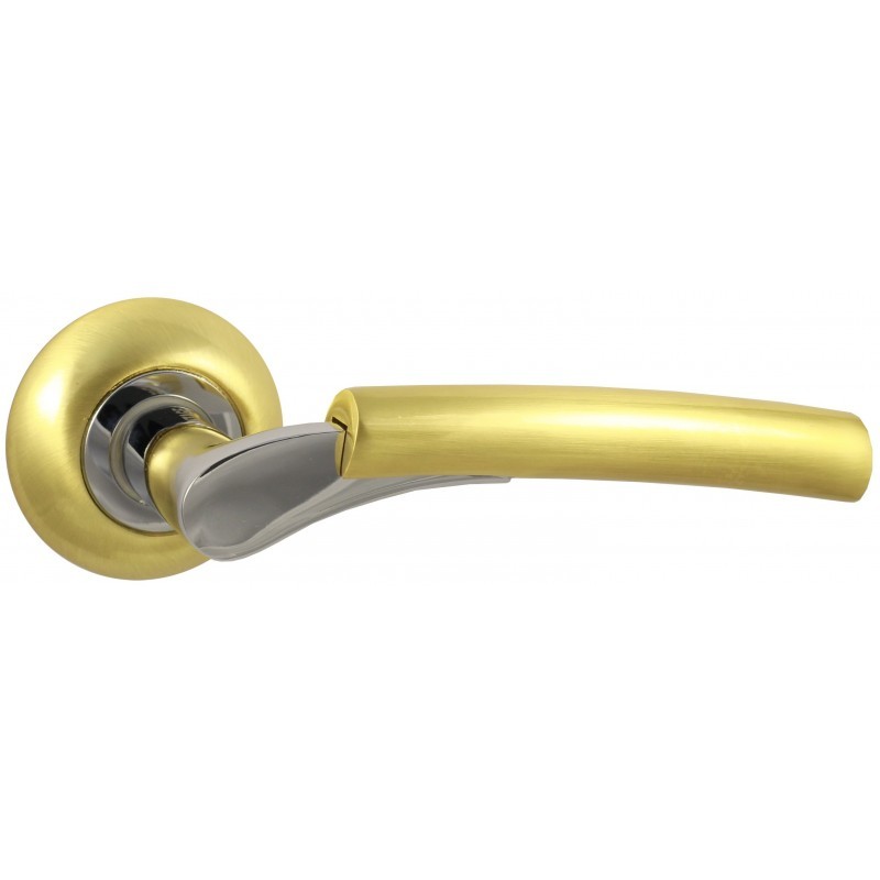 Ручка дверная Vantage V 21. Цвет - золото матовое.