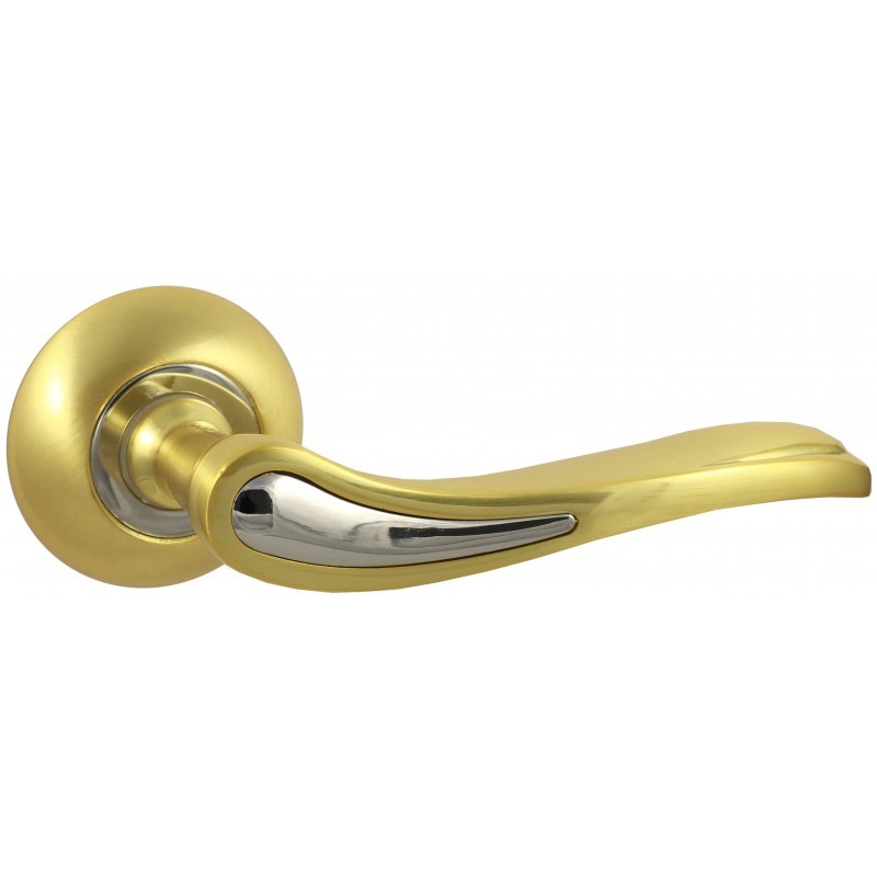 Ручка дверная Vantage V 64. Цвет - золото матовое.