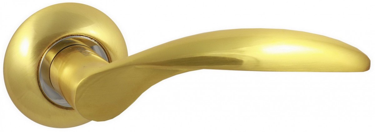 Ручка дверная Vantage AL V 20. Цвет - золото матовое.