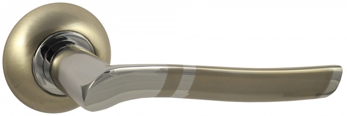 Ручка дверная Vantage AL V 77. Цвет - никель матовый.