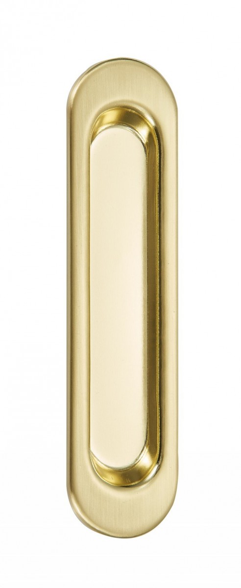 Комплект ручек для раздвижных дверей Vantage SDH-01. Цвет - золото матовое.