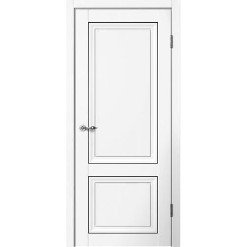 Межкомнатная дверь Сибирь Профиль, Моне М1 ПГ. Цвет - белый.