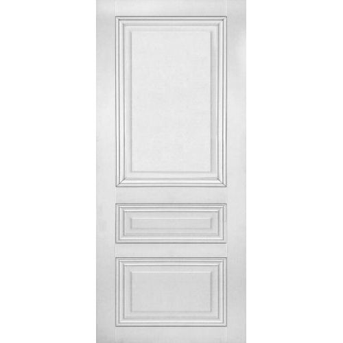 Межкомнатная дверь ЛесКом, Венеция 7 ПГ. Цвет - белый софт.