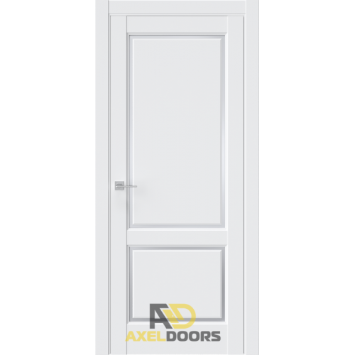 Межкомнатная дверь AxelDoors, LVT 3 ПО. Цвет - белый.