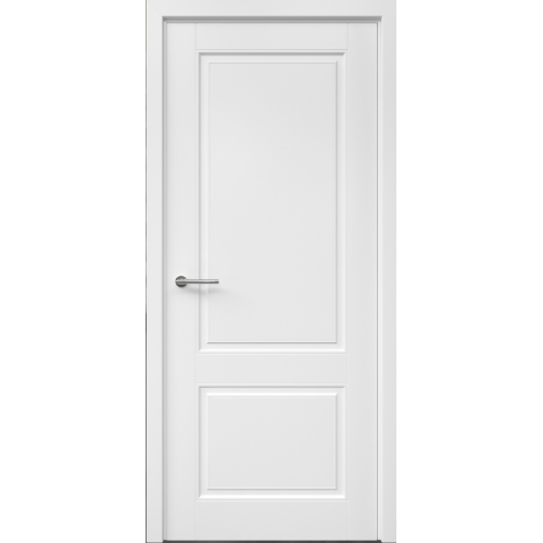 Межкомнатная дверь Albero, Классика 2,  глухая. Эмаль. Цвет - белый.