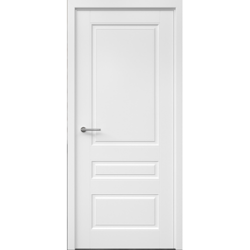 Межкомнатная дверь Albero, Классика 3,  глухая. Эмаль. Цвет - белый.